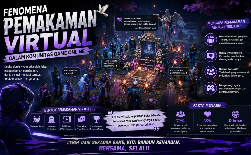 Mengapa Gamers Memilih Pemakaman Virtual di Dunia Game?